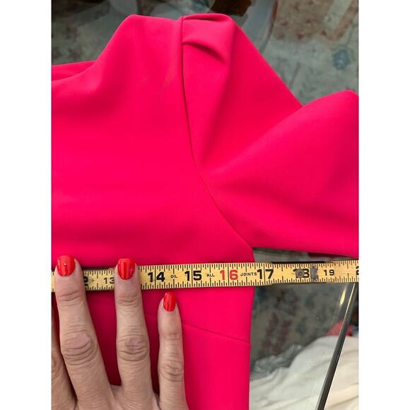 Chiara boni LA Petite Robe Women's Short Sleeves Abcmarcelle Mini Dress Size 42 - Picture 8 of 8